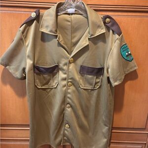 Spirit Short Sleeve Shirt “Police” Halloween shirt. Size S